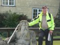 28th August 2009 - Thames Path 3 - Derek and Old Father Thames by St John's Lock