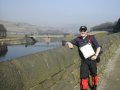 16 March 2003 - Walk 537 - Peak District North/South Traverse - Ken at Butterley Reservoir