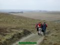 13th April 2003 - Walk 544 - Midland Hillwalkers - Glyndwr's Highway - Descending Warren Hill