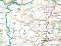 13 April 2003 - Glyndwr's Highway - Knighton to Llanbadarn Fynydd - Map Courtesy www.streetmap.co.uk