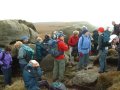 12 October 2003 - Peak District North/South Traverse - Lunch nrsr Margery Hill