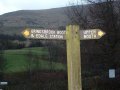 14 December 2003 - Peak District - Brown Knoll - Finger Post at Barber Booth