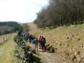 21st March 2004 - Walk 576 - Peaks North/South Traverse - 'B' Party near Woodcock Coppice