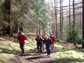 21st March 2004 - Walk 576 - Peaks North/South Traverse - Steep Climb through Lockerbrook Coppice