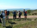 23rd May 2004 - Quantock Hills - Walkers at Bicknoller Post