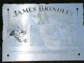 14th November 2004 - Peak District - James Brindly Plaque outside Memorial at Wormhill Village