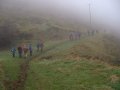 12th December 2004 - Walk 608 - Radnor Forest - 'B' Walkers near Whinyard Rocks