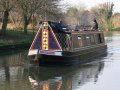 Walk No.688 - 19th December 2006 - Warwickshire Ramble Walk No.7 - Barge Called 'Sans Sousi' at Sydenham