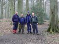 30th March 2007 - Chequers - Derek, Dennis, Larry & Ken in Goodmerhill Wood