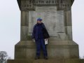 30th March 2007 - Chequers - Laz on Boer War Memorial on Coombe Hill