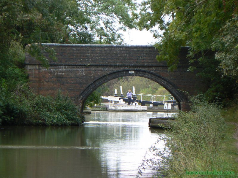 28th September 2007 - Warwickshire Ramble - Grand Union Canal, Bascote Top Lock near Southam Town (Click Here to Return to Walk Description No. 704)