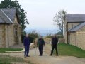 22nd October 2007 - Cousins' Walk - Whichford - Laz Ken & Phil at Margett's Hill Cottages