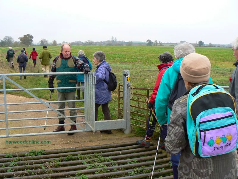 9th November 2009 - NHS Group - Gate within Gate by Sewage Farm Preston on Stour (Click Here to Return to Walk Description No. 777)