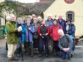 9th November 2009 - NHS Group - Walkers at New Inn Hotel, Clifford Chambers, End of Walk