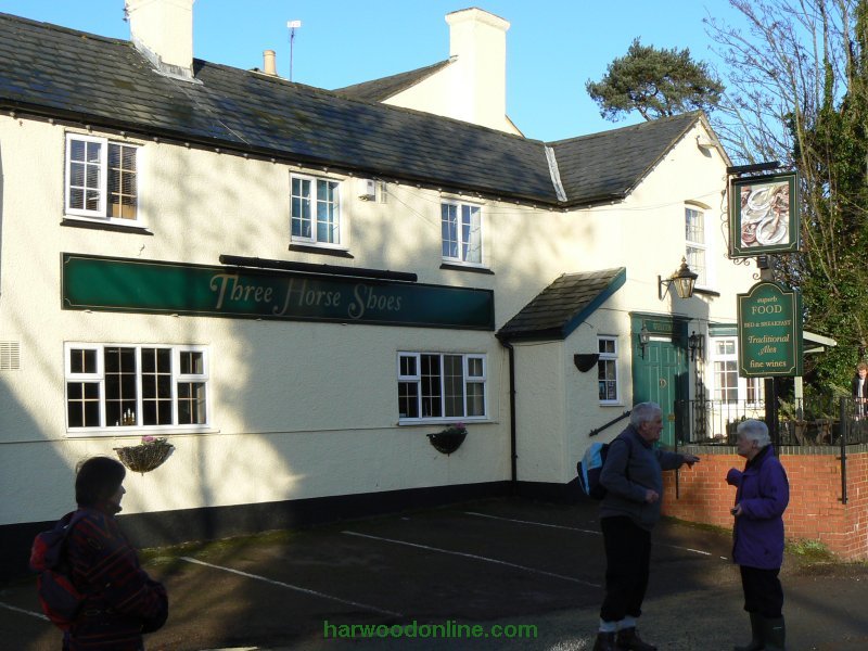 10th December 2009 - NHS Group - Three Horse Shoes Public House, Princethorpe (Click Here to Return to Walk Description No. 781)
