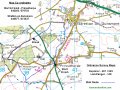 10th December 2009 - NHS Walk - Map of Walk 781 - Princethorpe - Warwickshire
